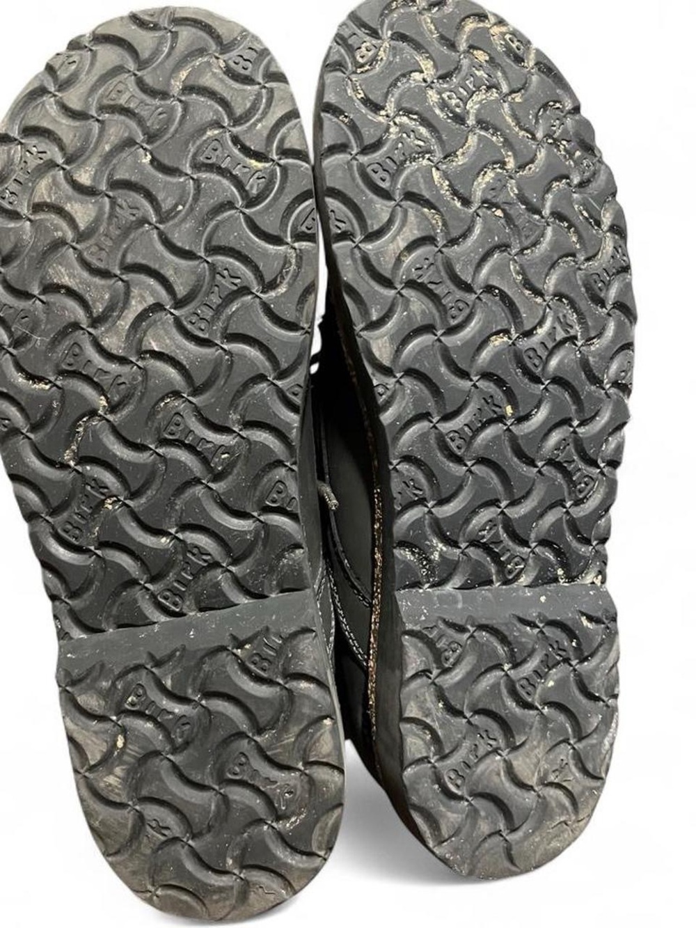 Birkenstock Bryson Graphite Grey Leather Boots Shearling EU 39 Women's 8 Narrow - Picture 8 of 8